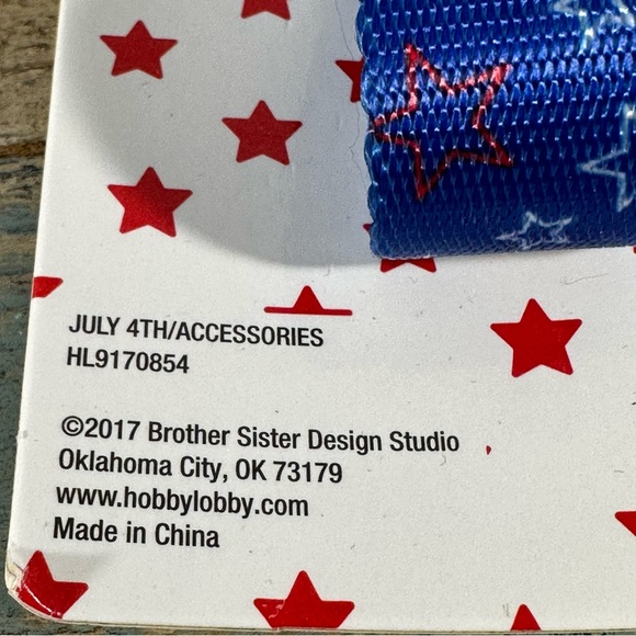 🔥SALE 4/$25 🐶Patriotic 4’ Dog Leash, NWT - Picture 4 of 5